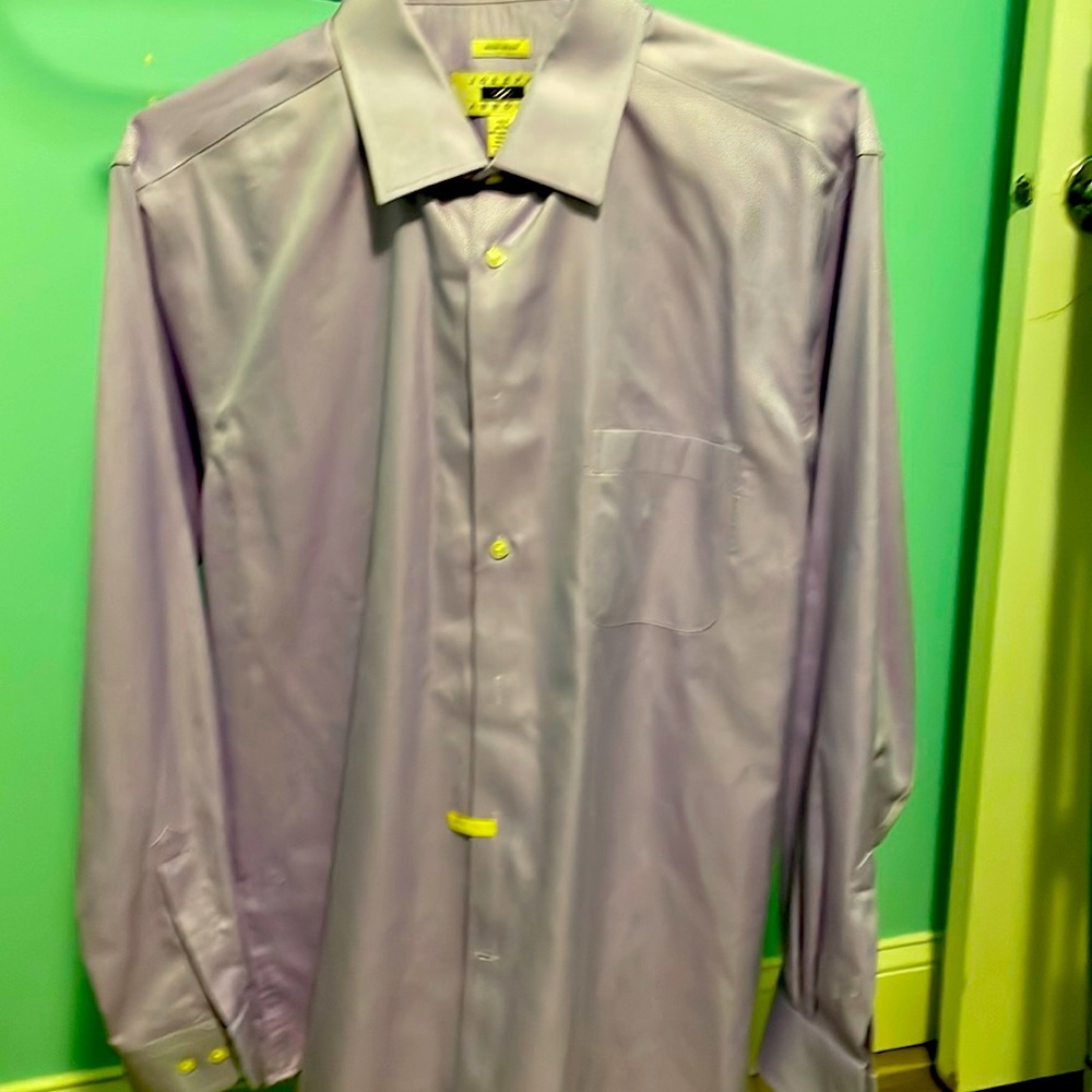 Joseph Abboud Purple — L — Dress Shirt